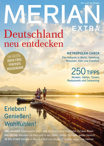 Merian magazin deutschland - merian, neu