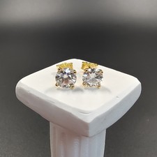 Ohrstecker Brillanten Weiß -