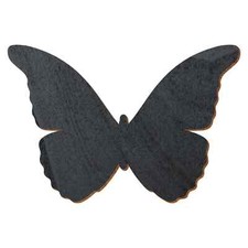 Schwarzer Holz Schmetterling -