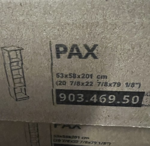 Ikea korpus schwarzbraun - ikea, pax
