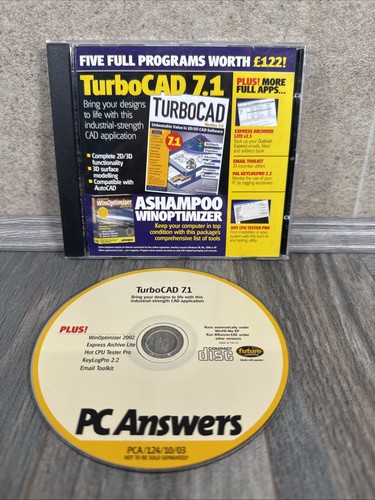 Vintage turbocad cd - vintage,