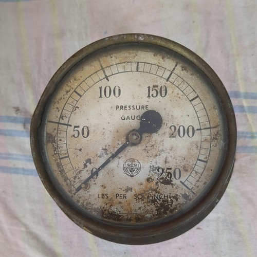 Vintage messing manometer 4 - manometer,