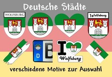 Aufkleber- Flagge-Wappen-KFZ