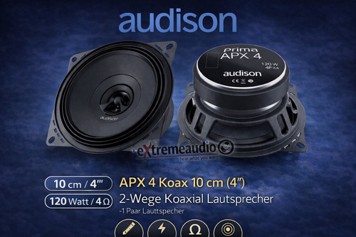 Audison apx4 coax - audison, 2way