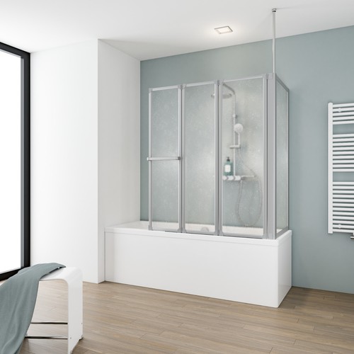 Badewannenaufsatz duschwand - badewannenaufsatz,