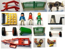 Ersatzteile für Playmobil Bauernhof Tracktor, Anhänger Diverse Tiere 3556 ++++
