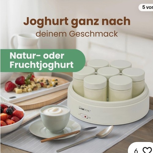 Clatronic joghurt maker 7 - |,