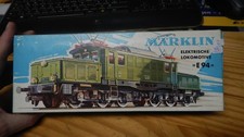 H0 Märklin 3022 E-Lok Elok 194 091-5 grün Bildkarton Guter Zustand Nr.2