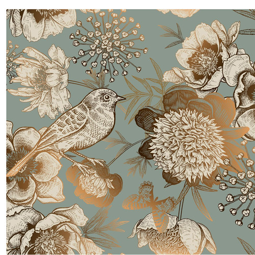 Selbstklebende tapete blumen - tapete,