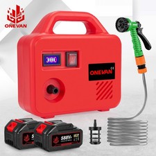 Akku Gartenpumpe 260W Elektro Wasserpumpe Kabellos Saugpumpe Für Makita 18V Akku