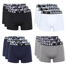 CHIEMSEE Herren Boxershorts, 3er Pack - Shorts, Logobund, einfarbig