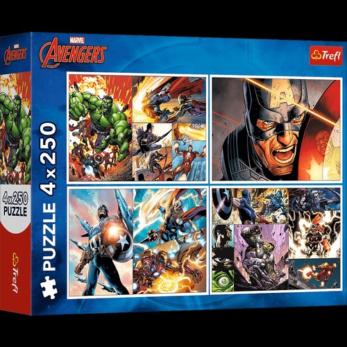 Puzzle trefl 4x250 teile - 4x250,