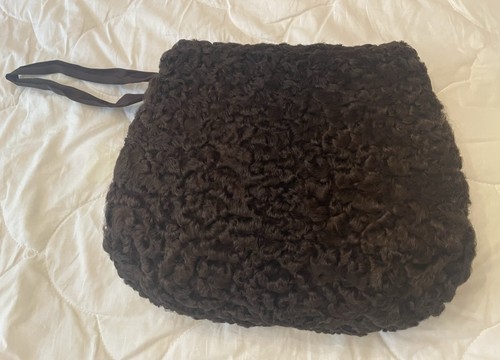 Damen pelz muff - muff, handwärmer