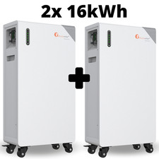 2x 16kWh LV Batteriespeicher LiFePO4 Stromspeicher Solarspeicher Felicity 32kWh