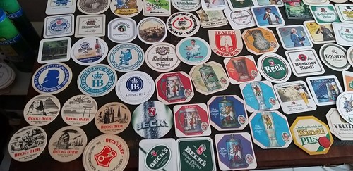 Bierdeckel 115 stück - bierdeckel,