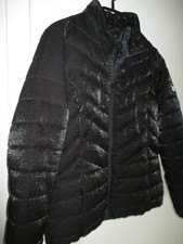 Jette Sport by crivit Damen Jacke Größe M 40/42 in schwarz glänzend  gefüttert