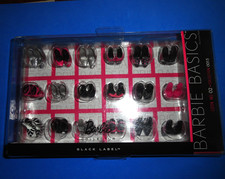 Barbie Basics ★ Black Label original verpackte Schuhe * No. 02 Collection 001.5