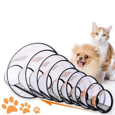 Haustier Schutzkragen Hunde Katzen Halskrause Leckschutz Halsband Bissschutz DE