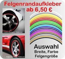 Felgenrand aufkleber auto - felgenrand,
