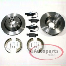 Bremsscheiben Ø 314 mm + Beläge Backen Zubehör hinten für VW Bus Transporter T5