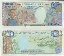 Banknoten Ruanda 1988 Pick-Nr