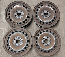 4 x VW Golf Stahlfelgen 6x15