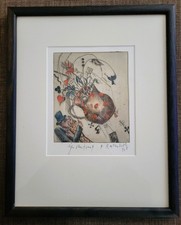 Original Radierung von Bernd Kastenholz signiert und nummeriert