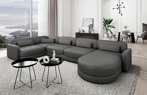 Sofa leder wohnlandschaft - leder,