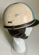 Vintage Helm Geno Paris Frankreich Aluminium Motorrad Rennhelm Oldtimer Deko