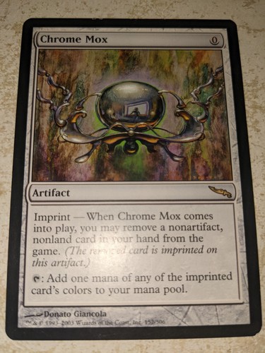 Chrome mox mirrodin magic - chrome,