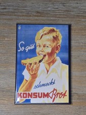 Konsum Magnet Kühlschrankmagnet DDR