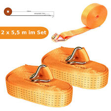 2x Spanngurt ohne Ratsche 5,5m