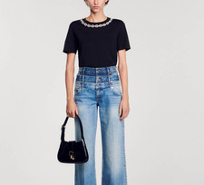 Sandro Paris Damen schwarz