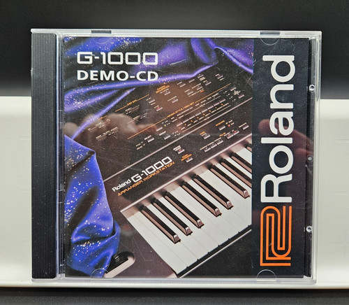 Roland 1000 keyboard demo cd - roland,