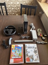 Nintendo Wii In Schwarz Mit Spielen Top?