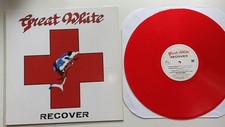Great White - Recover, ltd red Vinyl, USA 2020, LP, Hardrock Vinyl Sammlung