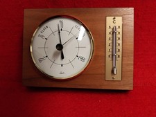 Barometer Thermometer auf Holz  Firma: SCHOLZ 16 x 11,5 cm Top