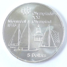 5 Dollars, 925er Silber
