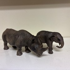 Schleich Nashorn  , Elefant,  Sammler Wildtiere Safari  Top Bullyland