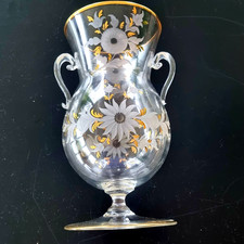 Edle Henkelvase mundgeblasen alt