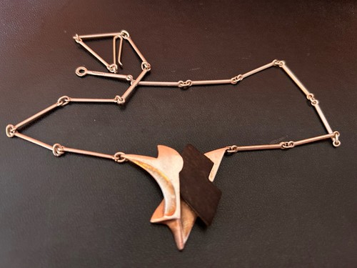 Lapponia kette ebenholz - kette, silber