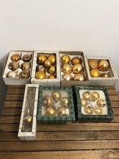 Konvolut alte Weihnachtskugeln Christbaumkugeln Weihnachten Baumschmuck