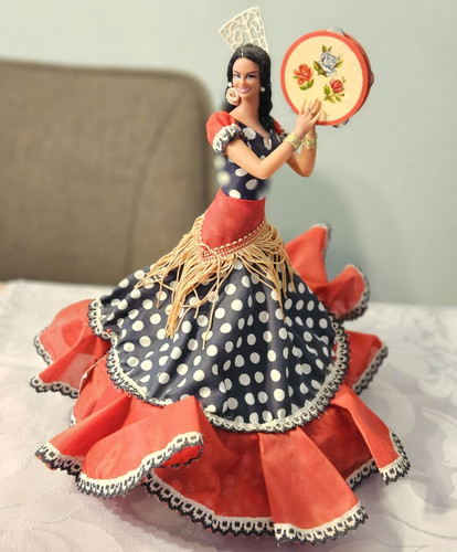 Flamenco tänzerin dekofigur - flamenco-tänzerin,