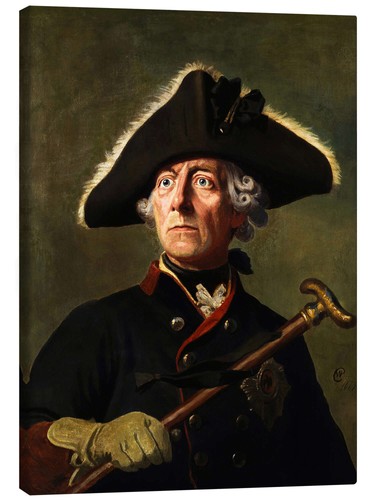 Leinwandbild friedrich der - leinwandbild,