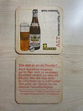 2 alte Bierdeckel Gross