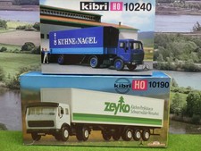 Kibri 10240 10190 H0 LKW 2 Stk Zeyko Kühne u. Nagel OVP (VH) C1036