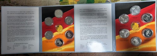 12x euro 625er silber - 10, in