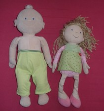 Sigikid Puppe Mädchen ca 38