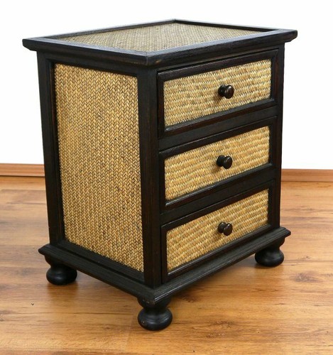 Rattankommode klein und