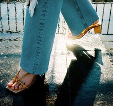 Zara Leather High - Heels
